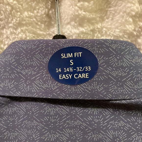 US Polo Assn Slim Fit Easy Care Small (14-14.5) Long Sleeve Button Down - Picture 4 of 6